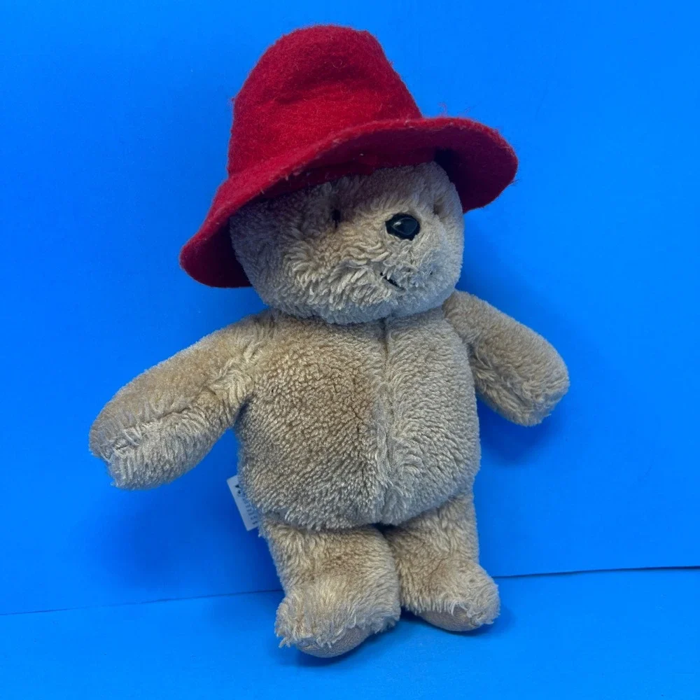 Rainbow Designs Paddington Bear 8‎ Inch Tan Red Hat PA1489 Plush Toy